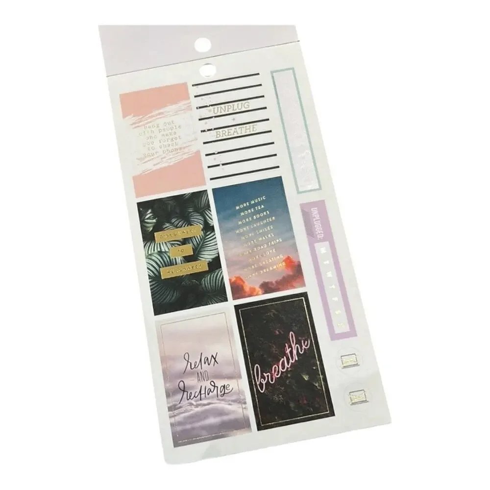 The Classic Happy Planner® Digital Detox Value Pack Stickers​​